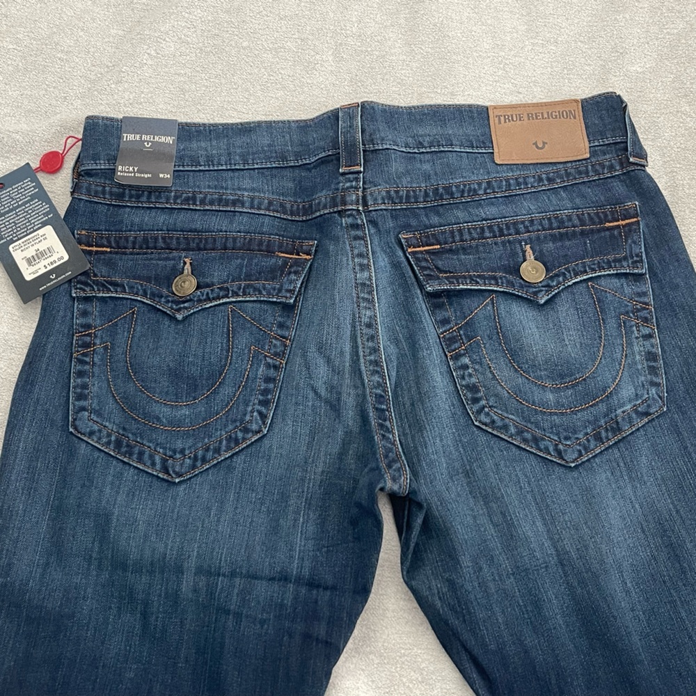 NWT Men’s True Religion Ricky Jeans